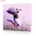 Картина по номерам "Девушка с полевыми цветами" PBN0791, размер 40х40 см