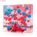Картина по номерам "Воздушные шары в Париже" PBN0827, размер 40х40 см