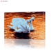 Картина по номерам "Лебеди на пруду" PBN0096, размер 40х50 см