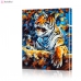 Картина по номерам "Красочный тигр" PBN0118, размер 40х50 см
