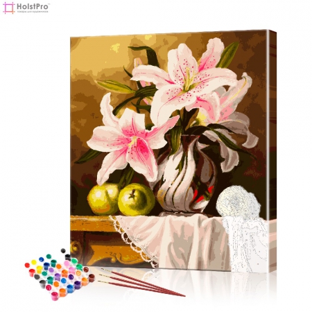 Картина по номерам "Прекрасные лилии" PBN0150, размер 40х50 см