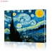Картина по номерам "Ночь Ван Гога" PBN0162, размер 40х50 см