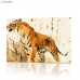 Картина по номерам "Тигриная охота" PBN0176, размер 40х50 см