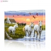 Картина по номерам "Табун лошадей" PBN0277, размер 40х50 см