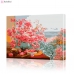 Картина по номерам "Букет сакуры на окне" PBN0293, размер 40х50 см