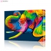 Картина по номерам "Цветной слон" PBN0517, размер 40х50 см