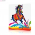 Картина по номерам "Цветной конь" PBN0525, размер 40х50 см