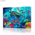 Картина по номерам "Морская черепаха" PBN0557, размер 40х50 см