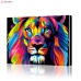 Картина по номерам "Красочный лев" PBN0579, размер 40х50 см