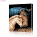 Картина по номерам "Пара лошадей" PBN0731, размер 40х50 см