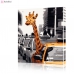 Картина по номерам "Жираф в такси" PBN0881, размер 40х50 см