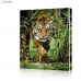 Картина по номерам "Тигр на охоте" PBN0907, размер 40х50 см