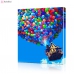 Картина по номерам "Дом на воздушных шарах" PBN0565, размер 40х50 см