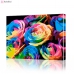 Картина по номерам "Радужные розы" PBN0491, размер 40х50 см