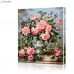 Картина по номерам "Пышные розы" PBN0669, размер 40х50 см