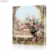 Картина по номерам "Букет роз на окне" PBN0753, размер 40х50 см