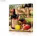 Картина по номерам "Вино с фруктами" PBN0983, размер 40х50 см