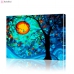 Картина по номерам "Луна и дерево" PBN0569, размер 40х50 см