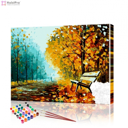 Картина по номерам "Осенний парк" PBN0743, размер 40х50 см