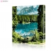 Картина по номерам "Лесное озеро" PBN0913, размер 40х50 см