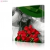 Картина по номерам "Девушка с розами" PBN0947, размер 40х50 см