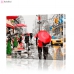 Картина по номерам "Прогулка по дождливым улицам" PBN0977, размер 40х50 см