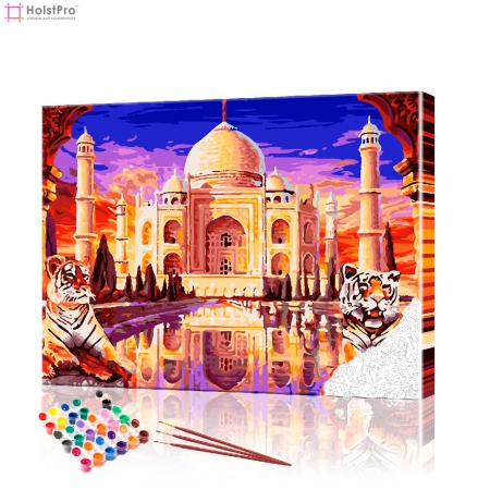 Картина по номерам "Дворец Тадж Махал" PBN0537, размер 40х50 см