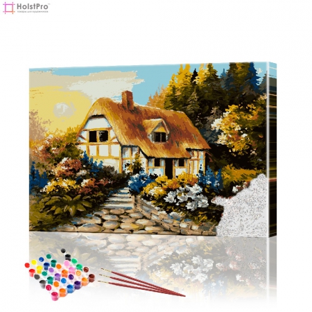Картина по номерам "Сказочный домик" PBN0204, размер 40х60 см