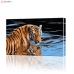 Картина по номерам "Тигр в озере" PBN0226, размер 40х60 см